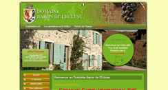 Desktop Screenshot of barondelecluse.com